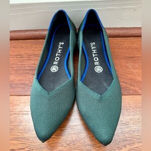 Rothy's Forest Green The Point Flats